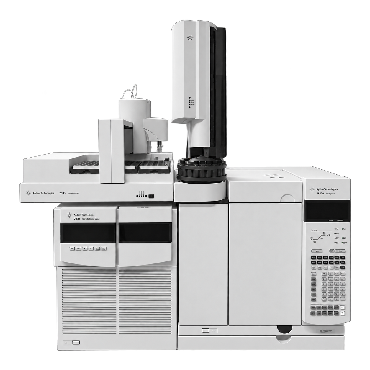 Agilent 7000B GC-MS/MS with 7890A GC and autosampler